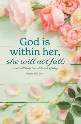 God is within her...